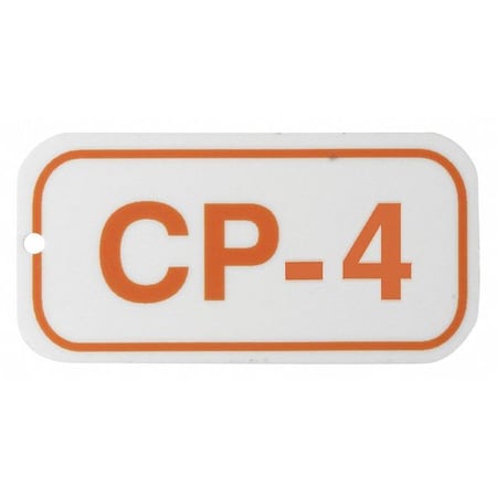 Lockout Tag, None/ No Header, Polypropylene, 3 in Width, 1 1/2 in Height, Write On Surface: No, 5 PK MPN:105637