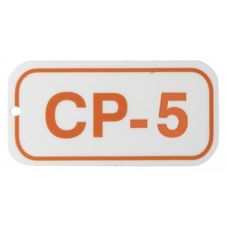 Lockout Tag, None/ No Header, Polypropylene, 3 in Width, 1 1/2 in Height, Write On Surface: No, 5 PK MPN:105638
