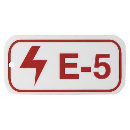 Lockout Tag, None/ No Header, Polypropylene, 3 in Width, 1 1/2 in Height, Write On Surface: No, 5 PK MPN:105643