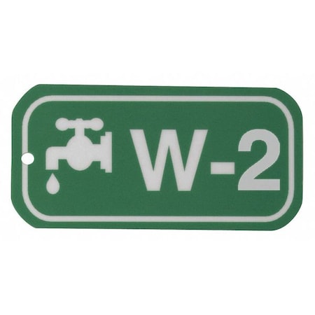 Lockout Tag, None/ No Header, Polypropylene, 3 in Width, 1 1/2 in Height, Write On Surface: No, 5 PK MPN:105645