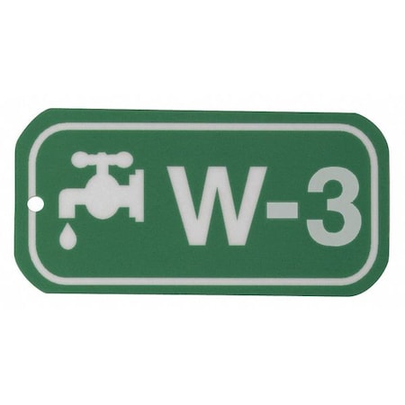Lockout Tag, None/ No Header, Polypropylene, 3 in Width, 1 1/2 in Height, Write On Surface: No, 5 PK MPN:105646