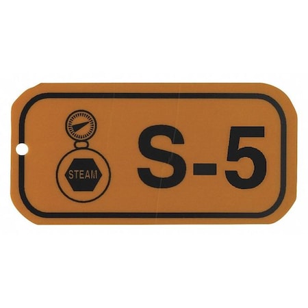 Lockout Tag, None/ No Header, Polypropylene, 3 in Width, 1 1/2 in Height, Write On Surface: No, 5 PK MPN:105663
