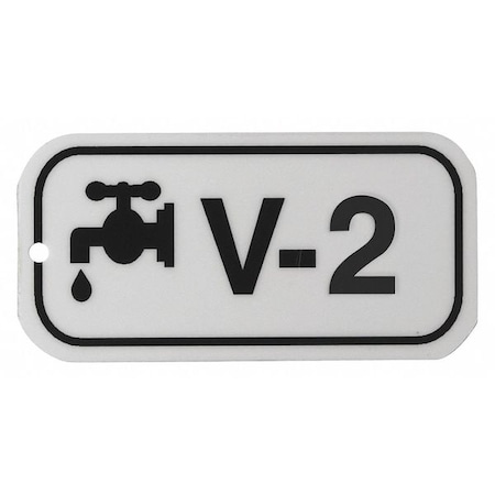Lockout Tag, None/ No Header, Polypropylene, 3 in Width, 1 1/2 in Height, Write On Surface: No, 5 PK MPN:105665