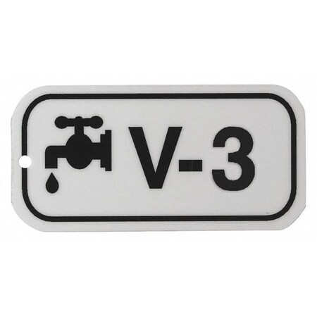 Lockout Tag, None/ No Header, Polypropylene, 3 in Width, 1 1/2 in Height, Write On Surface: No, 5 PK MPN:105666
