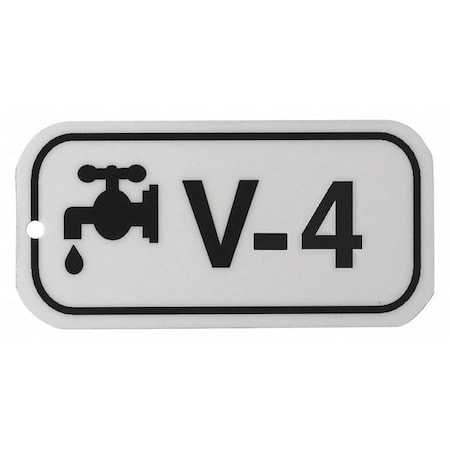 Lockout Tag, None/ No Header, Polypropylene, 3 in Width, 1 1/2 in Height, Write On Surface: No, 5 PK MPN:105667
