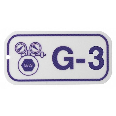 Lockout Tag, None/ No Header, Polypropylene, 3 in Width, 1 1/2 in Height, Write On Surface: No, 5 PK MPN:105671