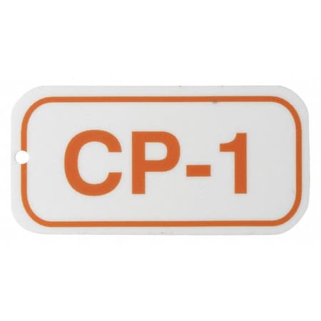 Lockout Tag, None/ No Header, Polypropylene, 3 in Width, 1 1/2 in Height, Write On Surface: No MPN:105674