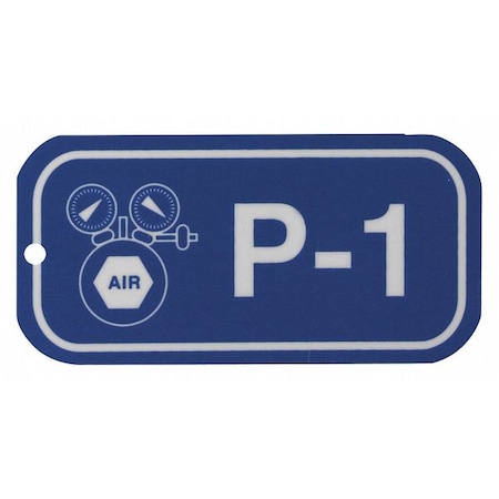 Lockout Tag, None/ No Header, Polypropylene, 3 in Width, 1 1/2 in Height, Write On Surface: No MPN:105694