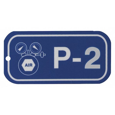 Lockout Tag, None/ No Header, Polypropylene, 3 in Width, 1 1/2 in Height, Write On Surface: No MPN:105695