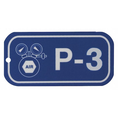 Lockout Tag, None/ No Header, Polypropylene, 3 in Width, 1 1/2 in Height, Write On Surface: No MPN:105696