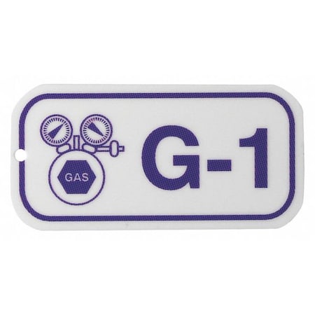 Lockout Tag, None/ No Header, Polypropylene, 3 in Width, 1 1/2 in Height, Write On Surface: No MPN:105709