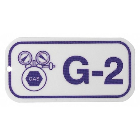 Lockout Tag, None/ No Header, Polypropylene, 3 in Width, 1 1/2 in Height, Write On Surface: No MPN:105710