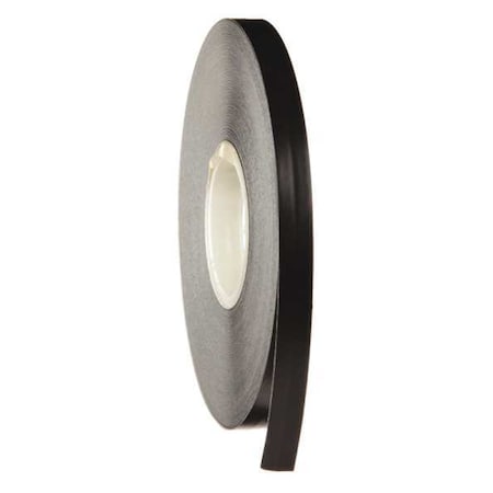 Border Marking Tape Vinyl, Adhesive: Acrylic Black, 1/4