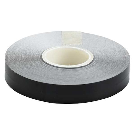 Border Marking Tape Vinyl, Adhesive: Acrylic Black, 1/2