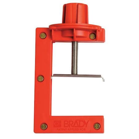 Butterfly Valve Lockout, Fits Sz 2 to 4 MPN:121505