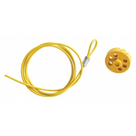 Cable Lockout, 5 ft. L Cable MPN:122254