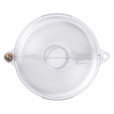 Gate Valve Lockout, Clear, 2-3/16