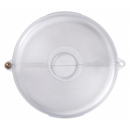 Gate Valve Lockout, Clear, 10-1/2