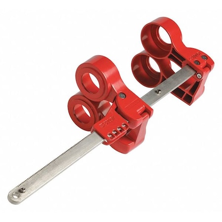 Blind Flange Lockout Device, Red MPN:149229