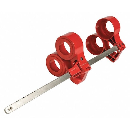Blind Flange Lockout Device, Red MPN:149230