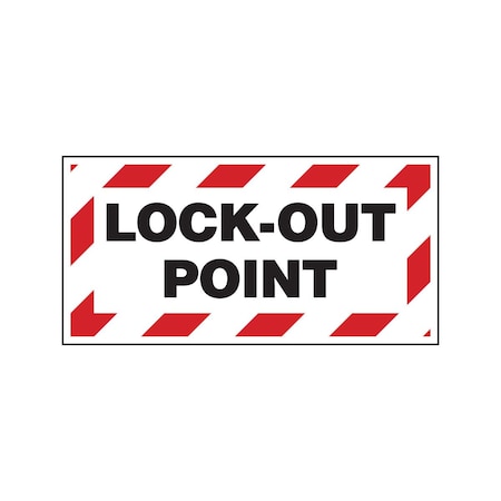 Label, Polyester with Polyester Overlaminate, 3 in Width, 1.5 in Height, 25 PK MPN:151254