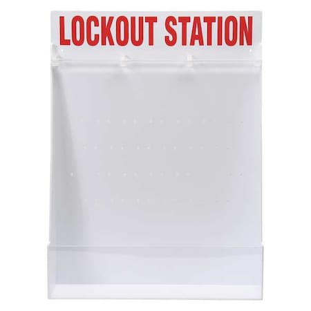 Lockout Station, Unfilled, 19-1/2 In W MPN:50994