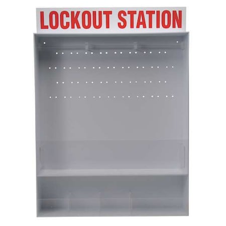 Lockout Station, Unfilled, 26 In H MPN:50995