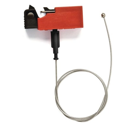 Breaker Lockout, Snap On, Nylon 2Ft Cable MPN:51252