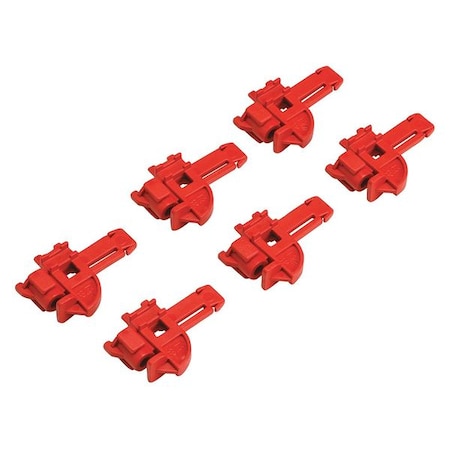 Fuse Blockout Device, Plastic, 15 3/8 in Width, 53 in Height, 6 PK MPN:65750