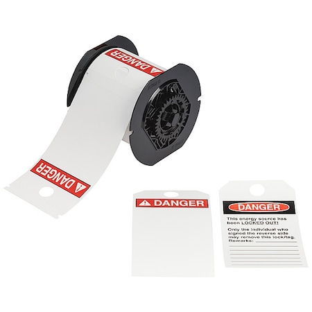 Pre-Cut Label Stock Roll, White MPN:B30-255-851-ANSIDF