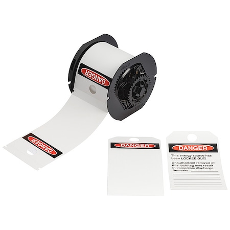 Pre-Cut Label Stock Roll, White MPN:B30-255-851-OSHADB