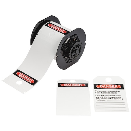 Pre-Cut Label Stock Roll, White MPN:B30-255-851-OSHADF