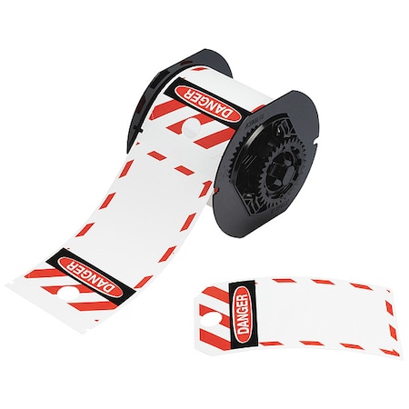 Pre-Cut Label Stock Roll, White MPN:B30-255-851-OST-BK
