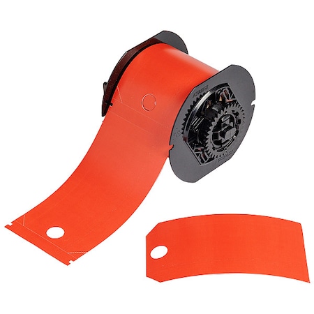 Pre-Cut Label Stock Roll, Red MPN:B30-255-851-RED
