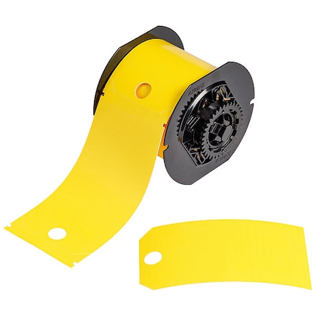 Pre-Cut Label Stock Roll, Yellow MPN:B30-255-851-YLW