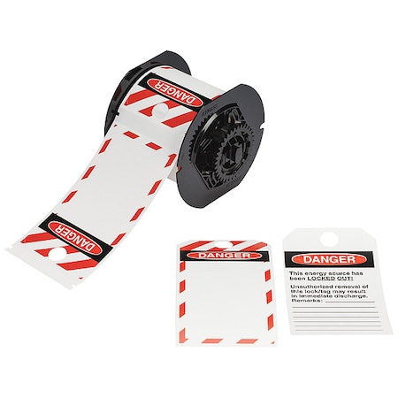 Pre-Cut Label Stock Roll, White MPN:B30-255-851OSHADSB