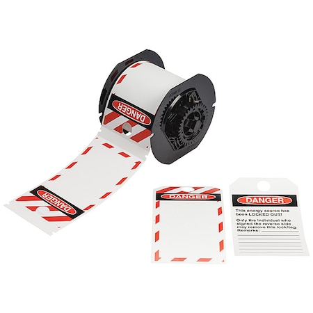 Pre-Cut Label Stock Roll, White MPN:B30-255-851OSHADSF