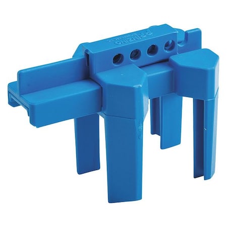 Ball Valve Lockout, Blue, 1/2 to 2-1/2 In. MPN:BS07A-BU