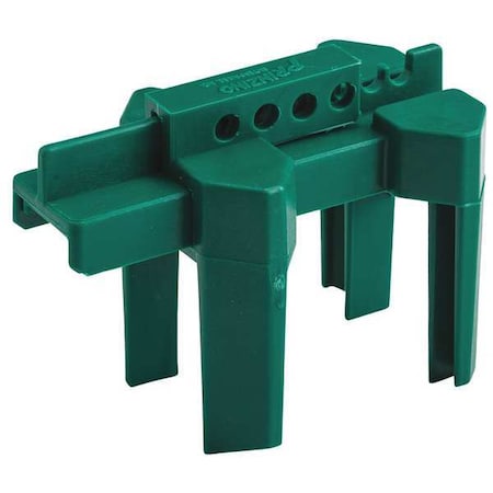 Ball Valve Lockout, Grn, 1/2 to 2-1/2 In. MPN:BS07A-GN