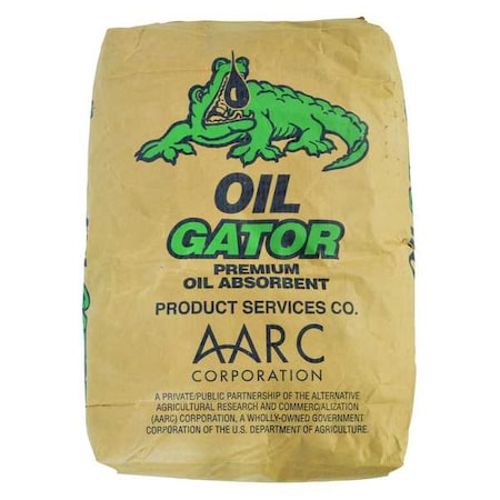 Granular Sorbent, 6 gal Absorbed per Package, 30 lb Bag, Natural Cellulosic Fibers, Not Scented MPN:GS-10-GRAINGER
