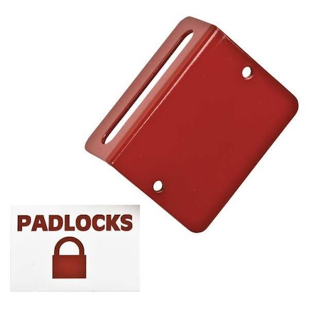 Padlock Station, Unfilled, 2-1/4 In H MPN:LR060E