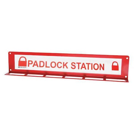 Padlock Station, Unfilled, 3 In H MPN:LR360E