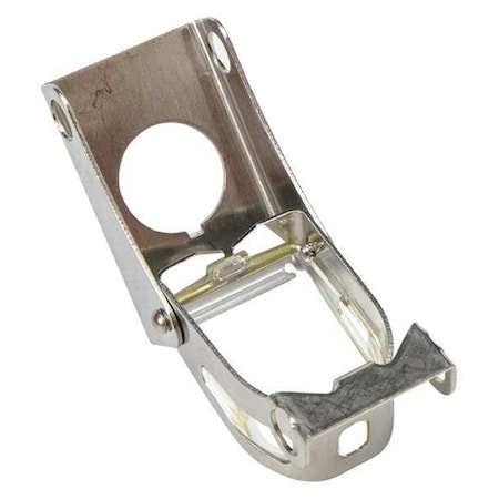Push Button Lockout, Silver, Acrylic, Steel, 2 Max. No. of Padlocks, 7/10 in Max. Shackle Dia. MPN:PBL8
