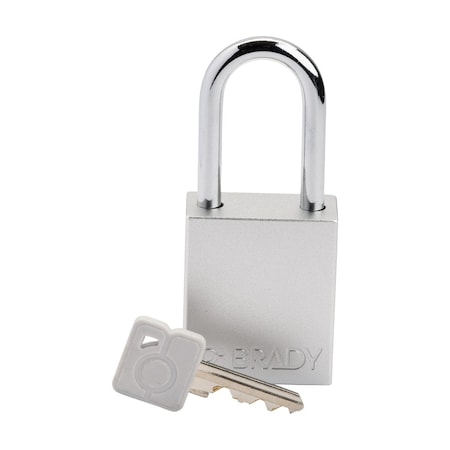 Velocity Lockout Padlocks Aluminum 1.5in Shackle Clearance KD White MPN:SDAL-WHT-38ST-KD
