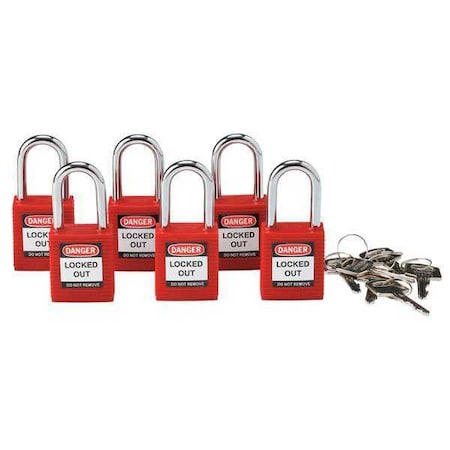 Brady Nylon Padlock 1.5