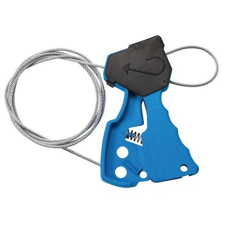 Cable Lockout - Blue 6FT X 1/8IN Diameter Cable MPN:45191