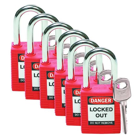 Brady Safety Padlocks MPN:51339