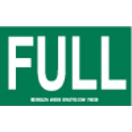 Gas Cylinder Labels 3INH X 5IN W MPN:60308