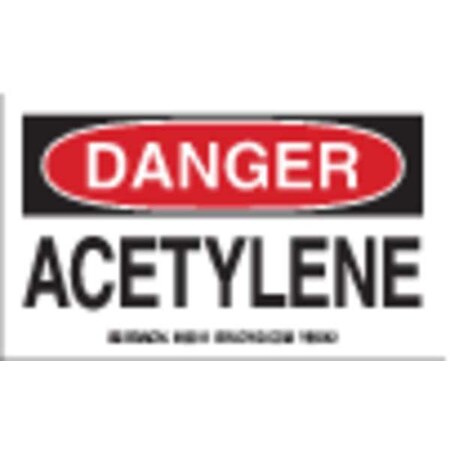 Gas Cylinder Labels 3INH X 5IN W MPN:60311
