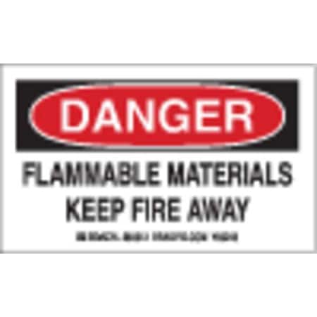Gas Cylinder Labels 3INH X 5IN W MPN:60312